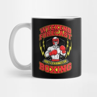 Awesome Weekend Forecast: 100% Chance of Boxing Mug